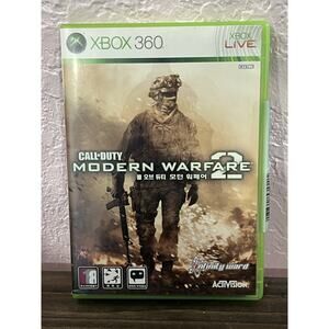 Call of Duty Modern Warfare 2 Xbox 360 Video Game Multiplayer NTSC-J